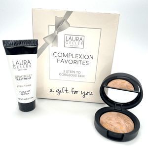 LAURA GELLER Complexion Favorites 2 piece Travel Size Primer & Foundation Set